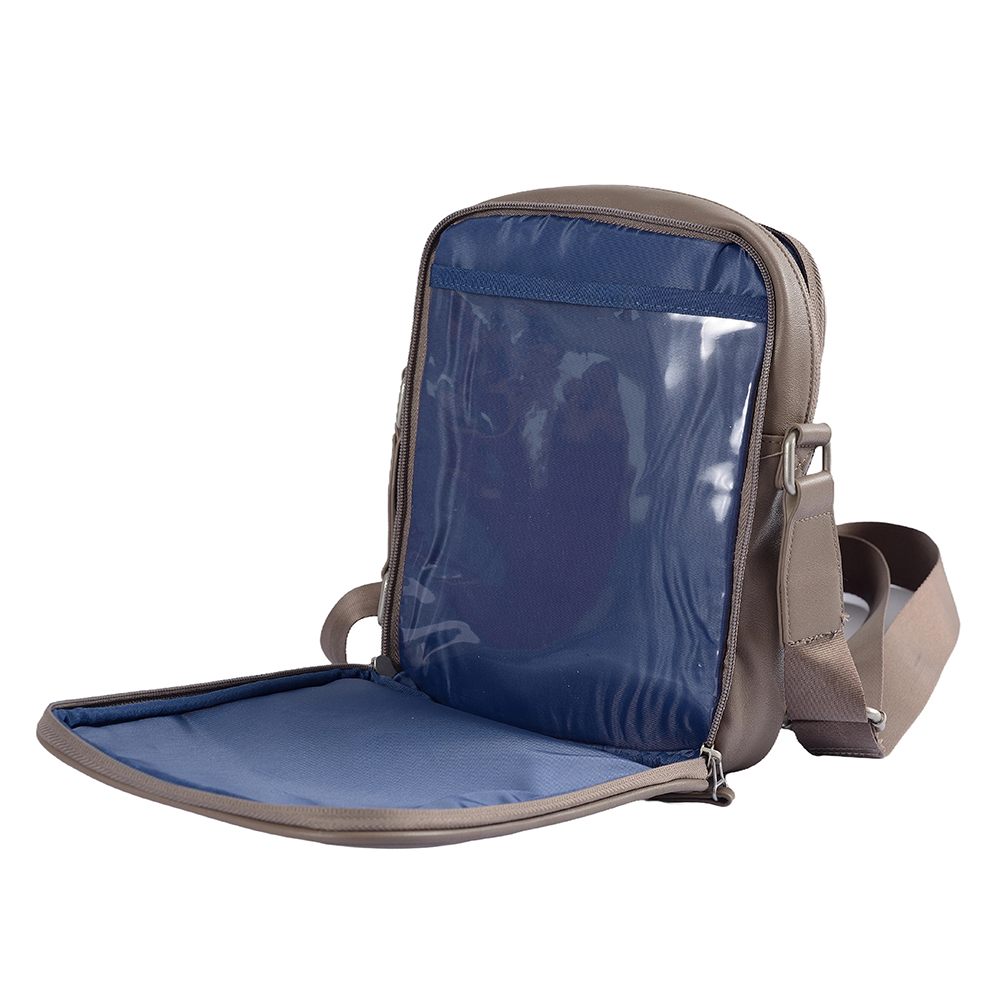 fabryczna, niestandardowa torba unisex na jedno ramię, ze skóry PU